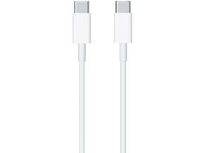 Synchronizační a nabíjecí kabel USB-C na USB-C - 1 m - bílý
