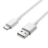 Synchronizační a nabíjecí kabel USB-C 1,5m - Bílý
