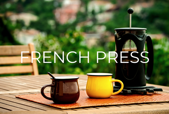 #2 French press - příprava kávy
