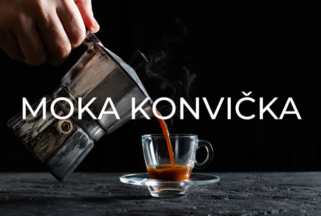 #1 Moka konvička - příprava kávy