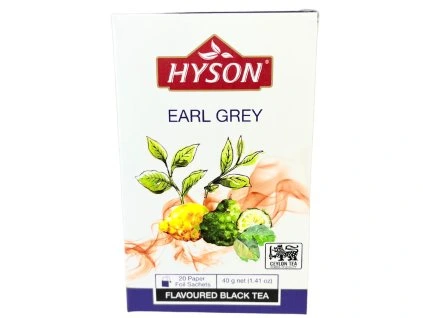 Hyson černý čaj Earl Grey 20ks - 1