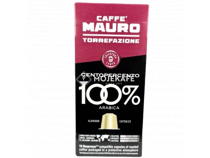 caffe-mauro-centopercento-kapsle-pro-nespresso-10-ks