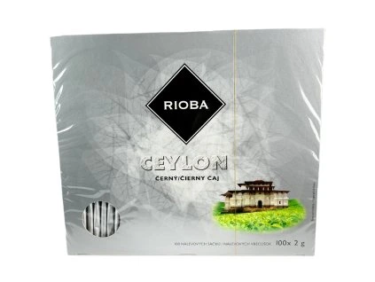Rioba černý čaj Ceylon 100ks - 1
