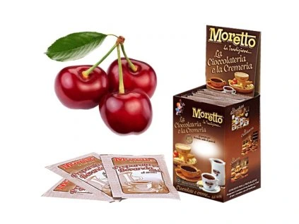 Moretto prémiová horká čokoláda višeň 30g - 1