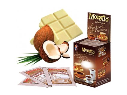moretto bila s kokosem horka cokolada 12 ks