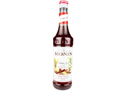 monin winter spice zimni koreni sirup 0 7l