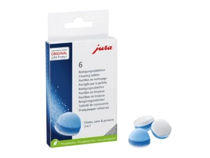 Čisticí tablety pro espressa Jura 6 ks - 1
