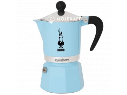 moka bialetti rainbow azurova