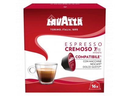 lavazza espresso cremoso kapsle pro dolce gusto 16 ks