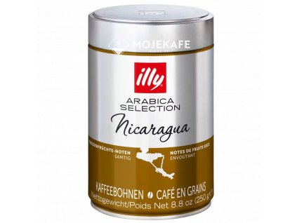 illy arabica selection nicaragua zrnkova kava 250 g