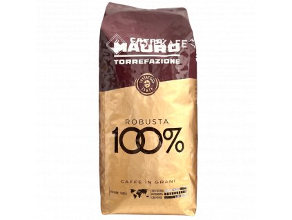 mauro caffe 100 robusta zrnkova kava 1kg