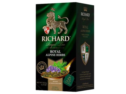 richard porovany caj royal alpine herbs 20 ks