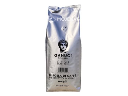 GANUCI DELICATO zrnkova kava 80 arabica 1kg (1)