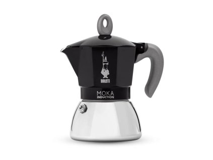 bialetti moka konvicka indukce cerna 4 porce