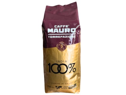 mauro caffe india 100 robusta zrnkova kava 1kg
