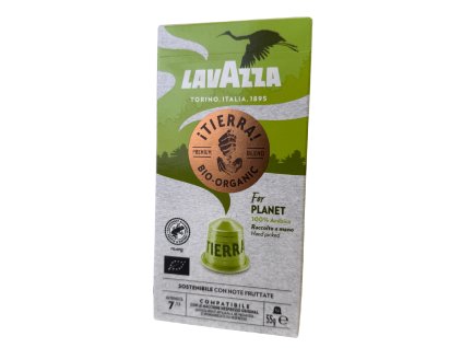 lavazza tierra bio organic alu kapsle pro nespresso 10ks
