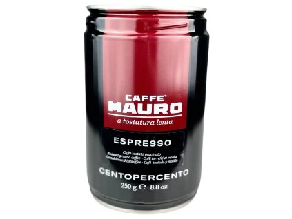 PE Mauro Caffé Centopercento mletá káva 250g - 1