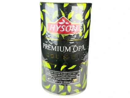 Hyson sypaný černý čaj Premium OPA 100g - 1