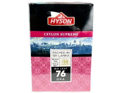 Hyson sypaný černý čaj Supreme OPA 100g - 1