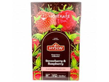 hyson porocvany caj 20 ks strawberry a raspberry