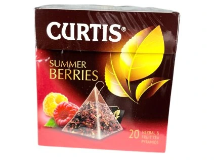 Curtis ovocný čaj Summer Berries pyramidy 20ks - 1