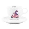 salek lucaffe donna in vespa cappuccino 1ks
