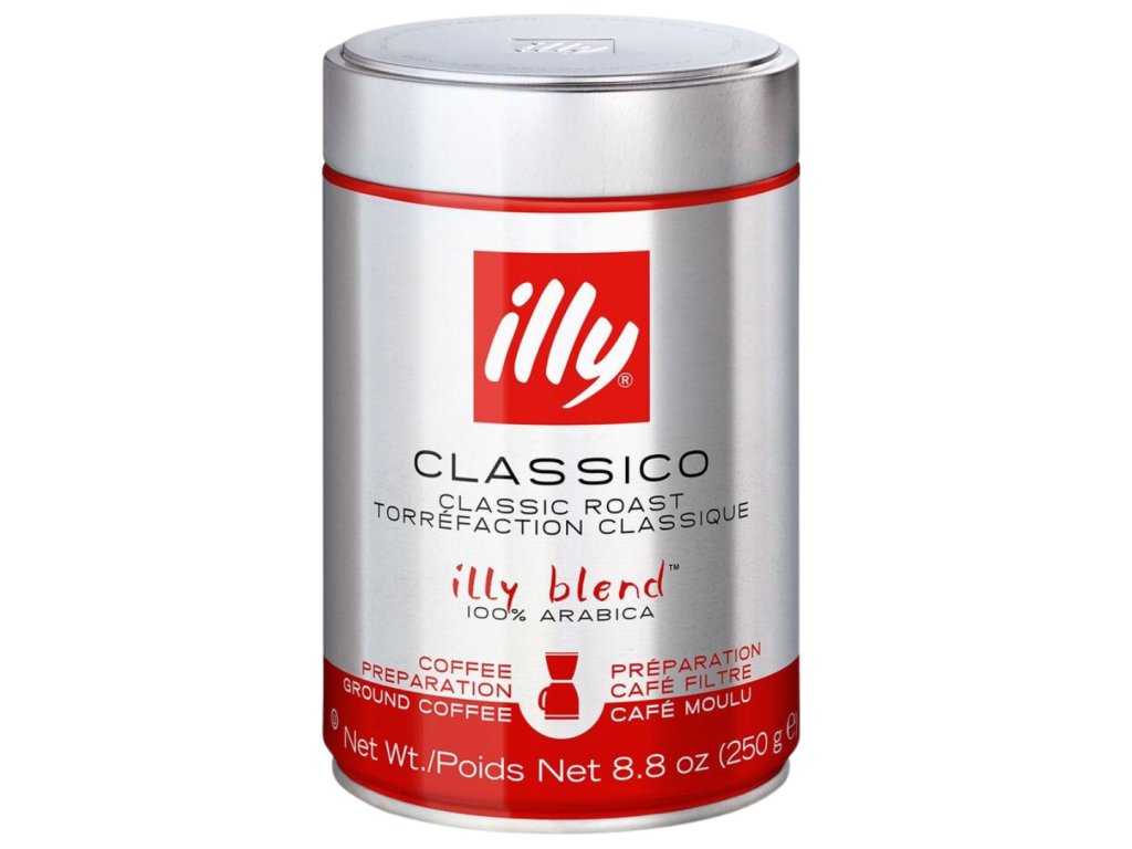 illy classico filter mleta kava 250 g