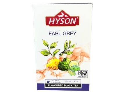 Hyson čierny čaj Earl Grey 20ks - 1