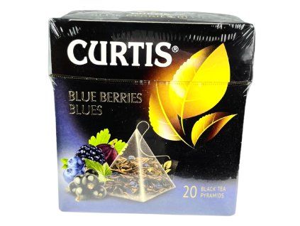 Curtis čierny čaj Blue Berries Blues pyramídy 20ks - 1