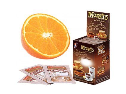 Moretto prémiová horúca čokoláda pomaranč 30g - 1