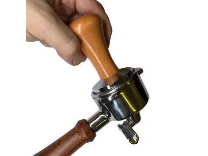 Tamper ø51mm s drevenou rukoväťou - 1
