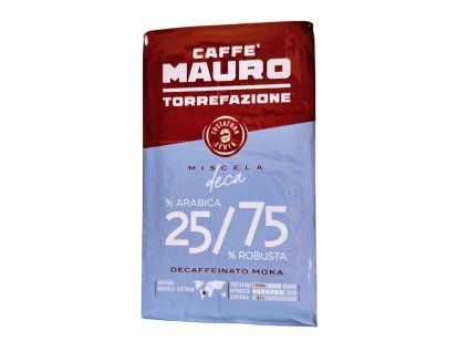 Caffé MAURO Decaffeinato mletá káva 250 g