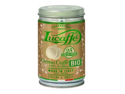 lucaffe bio crema caffe 100 arabica e s e pody