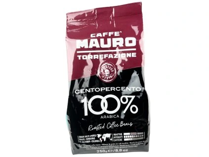 mauro-caffe-centopercento-zrnkova-kava-250g