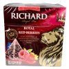 Richard ovocný čaj Royal Red Berries pyramídy 20ks - 1