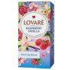 LOVARÉ Raspberry Vanilla 24ks - čierny čaj - 1