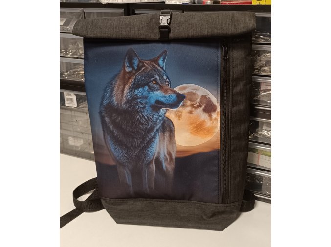 Rolovací batoh Vlk