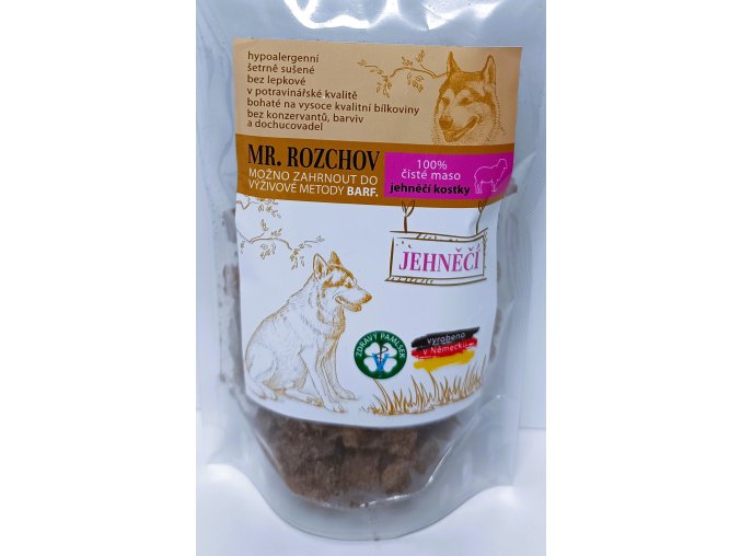 Sušené maso kostky 80g Jehněčí