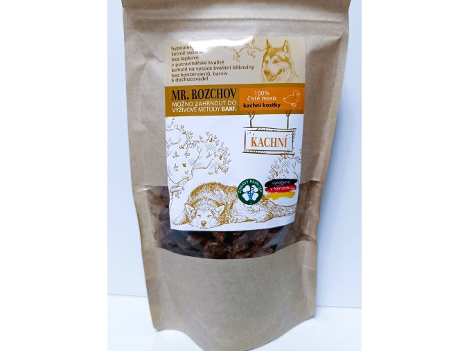 Sušené maso kostky 80g Kachní