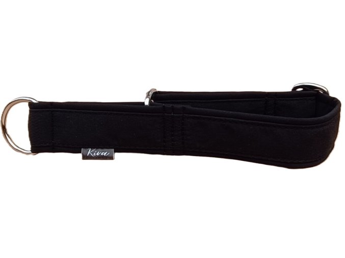 Obojek polostahovací černá