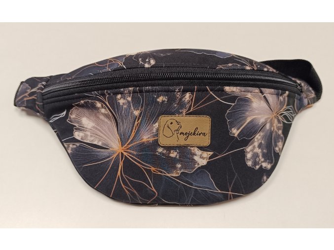 Dámská ledvinka softshell pavučinkové květy