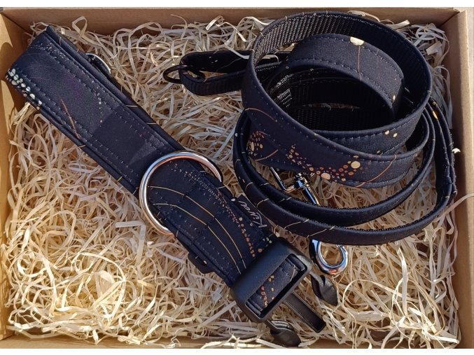 Obojek pro psa Zlatavé okouzlení