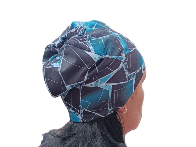 Čepice design rozbité sklo