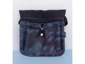 Pamlskovník zip tmavé květy