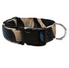 Obojek pro psa Zlaté a modré vlny