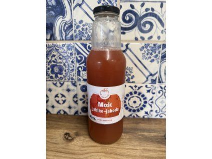 BIO Jablečno-jahodový mošt 0,75 l