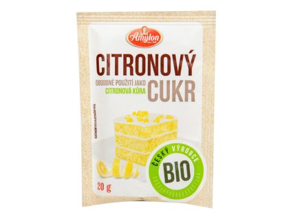 Citronový cukr BIO 20g