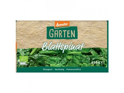39249 21963 bio mrazeny spenat listy 450g garten