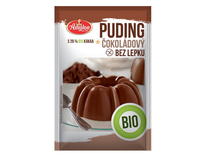 Pudink bezlepkový Bio 40g - různé příchutě