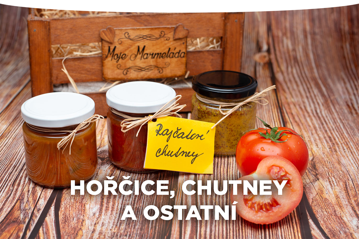 Horčice, chutney a ostatní